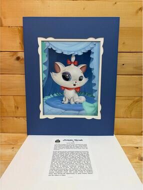 Disney WonderGround Print Aristocrats Sweet Marie The Cat by Kristin Tercek